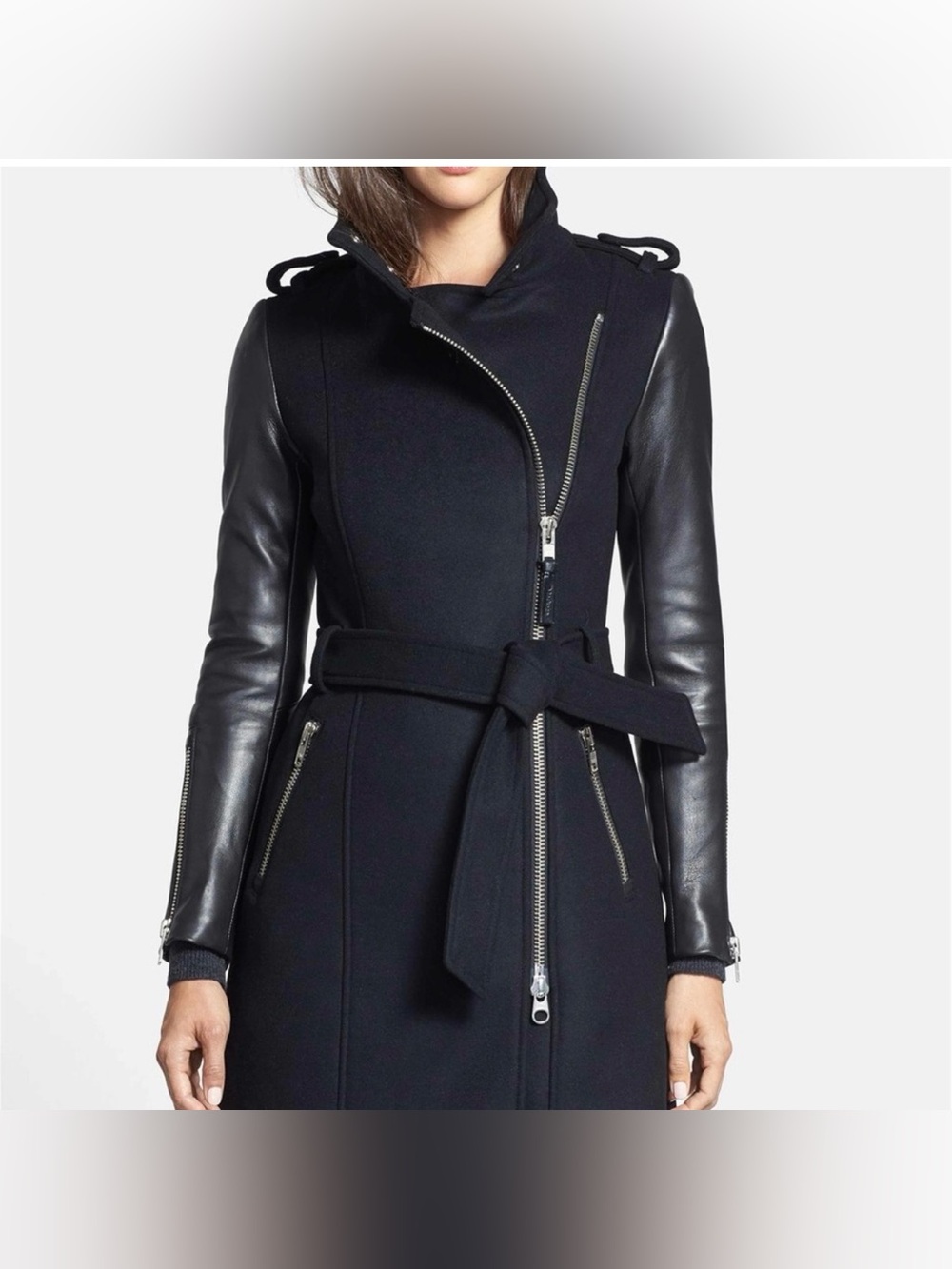 Mackage Jacket Wool & Leather